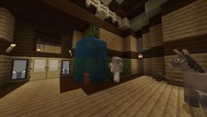 Minecraft Monday ft. Dizzy // Episode 5 // How to Make a Cabin in the Woods Part 2
