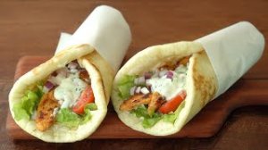 Ролл с курицей для лепешек  Лучший йогуртовый соус  Легкая курица на гриле