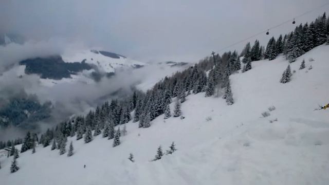 Зёль, Австрия, черный склон смотреть онлайн