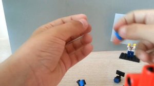 Как сделать  мини пехотного робота из лего+БОНУС