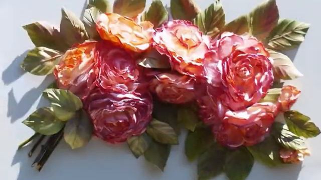 Летний букет из роз смотреть онлайн