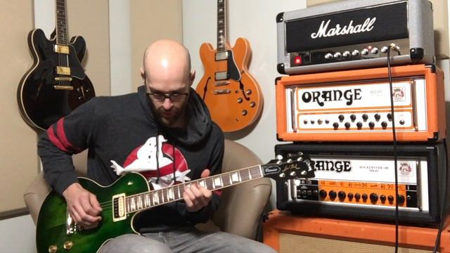 Gibson LP Shootout (2015 Trad v 17 Classic v 16 Classic v ES LP) w/Marshall 2525H смотреть онлайн