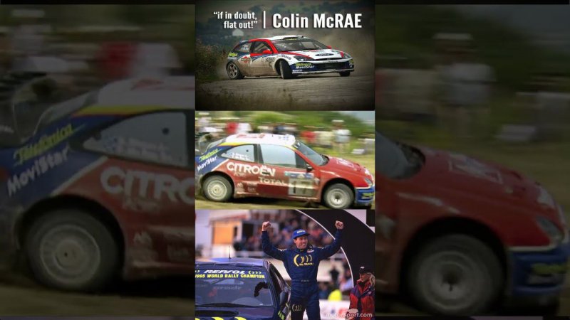 Колин Макрей.Легенда ралли.ll Colin Mcrae Tribute #shorts