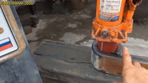 Shacman F3000: Замена сайлентблоков передних рессор.