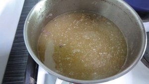 Заливное в коробке из под сока.Прессованное мясо. Праздничная закуска.