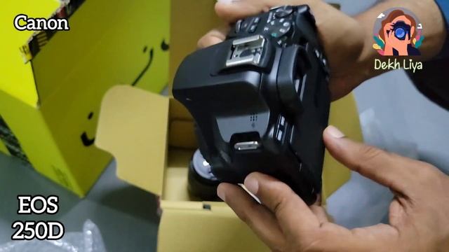 Unboxing of EOS 250D DSLR Camera، With EFS 18-55 DC III Lens 24.1 MP Touchscreen، 4K Movies #canon смотреть онлайн