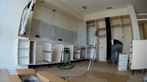 Изготовление кухни в частной мебельной мастерской