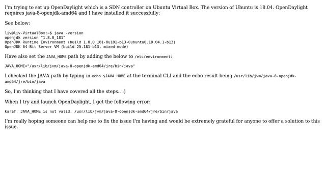 Ubuntu: Getting Java Error Message - JAVA_HOME is not valid: смотреть онлайн