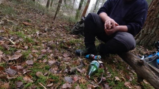 Выделка свиной шкуры в лесу элитой бушкрафта. Промысла Мещеры. КукуруЗо. смотреть онлайн