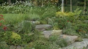 ландшафтный дизайн участка с уклоном