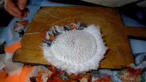 коврик из лоскутков1ч