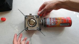 Бюджетная туристическая газовая горелка