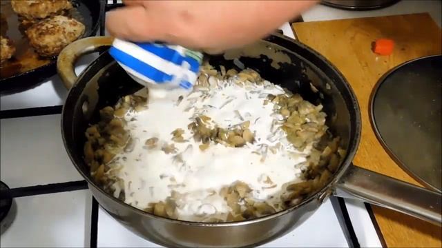 Сливочно - грибной соус, самый вкусный. Как приготовить. смотреть онлайн