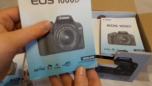 Déballage canon 1000d en Francais смотреть онлайн