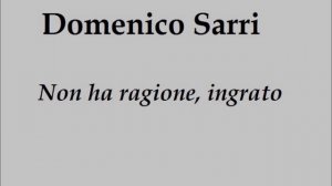 Anna Jurczak - aria "Non ha ragione ingrato" z op. Didone abbandonata D. Sarri