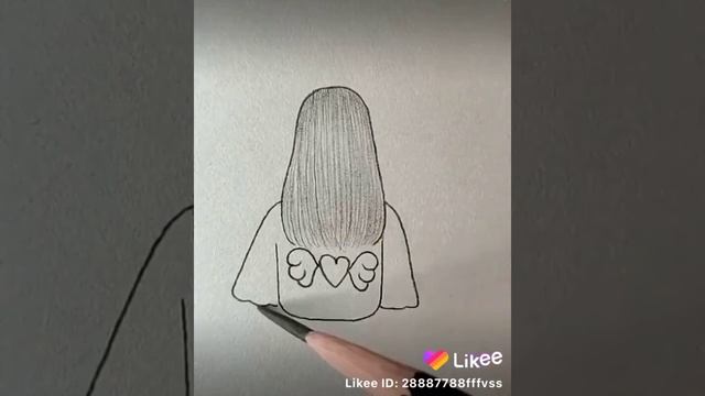 Как нарисовать девочку с зонтиком