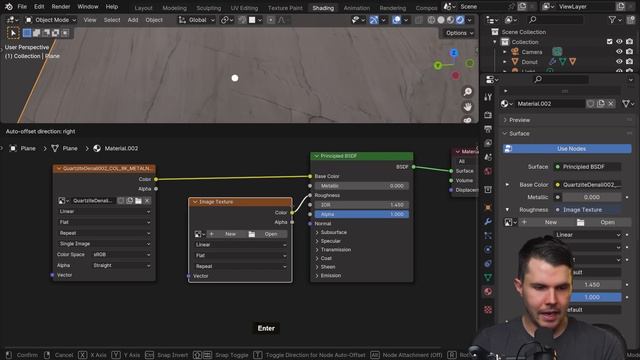 Beginner Blender 4.0 Tutorial - Part 5 Shading