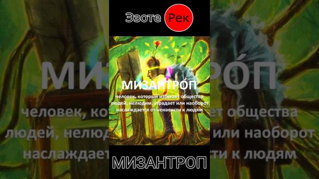 Мизантроп – это нелюдимый человек, избегающий общества и презирающий большинство людей