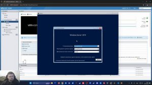 Установка Windows Server 2019 на VMware ESXi.