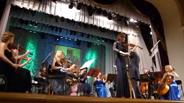 Antonio Vivaldi - "Summer" from four seasons soloist Julia Nikolaeva Orchestra of chamber Gloria смотреть онлайн