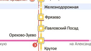 (ЦППК) САВПЭ Информатор РЭКС: Крутое - Москва Курская