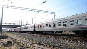 -Отправление поезда №088А Смоленск - Санкт-Петербург со станции "Смоленск-Центральный".26.08.2018г.