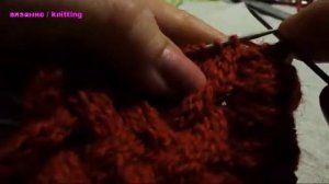 ВАРЕЖКИ  /  ЗАКРЫТИЕ  ПЕТЕЛЬ  НА  ЛЕВОЙ  ВАРЕЖКЕ  /  Вязание спицами  /  Выпуск 8