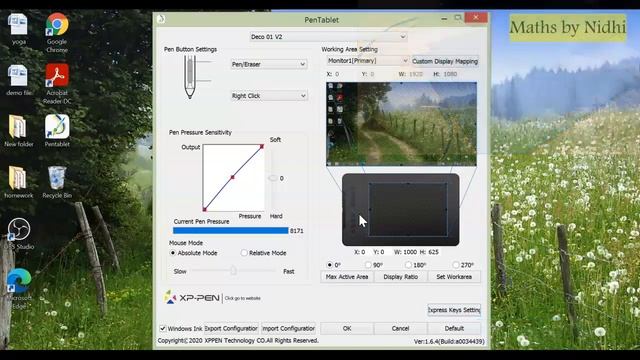 How to use XP-Pen Deco 01 V2 Graphic Tablet for Online Teaching | Drawing Tablet tutorial (in Hindi смотреть онлайн