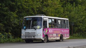Автобус ПАЗ-320402-04 (К 434 ХА 22). Покатушки по Барнаулу.