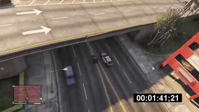 GTA V - Funny Moments Golf Buggy Getaway Attempt 1!