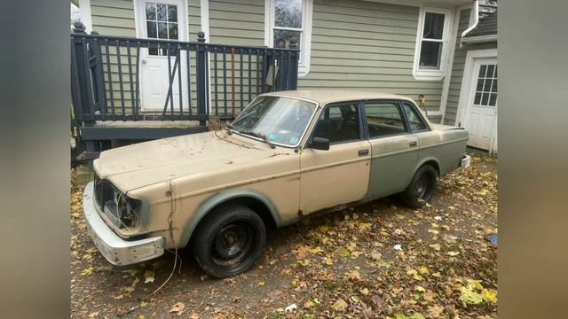 1980 Volvo. burn out on cut and flipped steelies смотреть онлайн