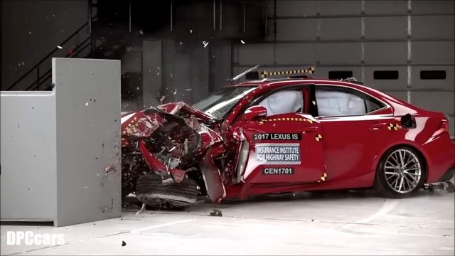 2017 Lexus IS Crash Test смотреть онлайн