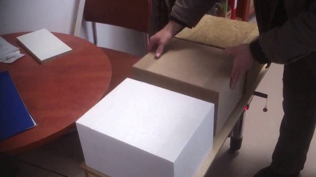 Демонстрация звукоизоляционных свойств различных утеплителей. смотреть онлайн