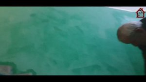 Покраска стен в подъезде!
