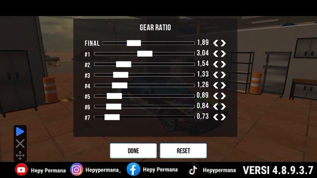 GEARBOX NISSAN SILVIA S13 5 SEC NEW VERSI CAR PARKING MULTIPLAYER 4.8.9.3.7