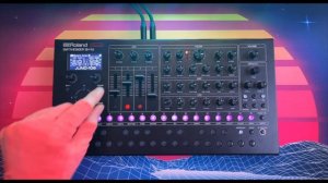 Roland SH-4D 8-BIT demo