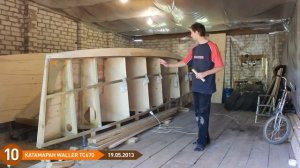 Строительство катамарана Waller TC 670 (выпуск 10)