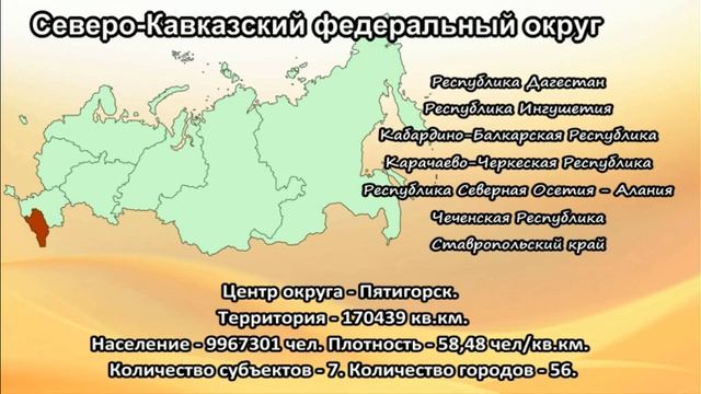 Ярославль какой федеральный. 8 Федеральных округов.