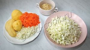 Суп капустняк на свежей капусте. Рецепт приготовления