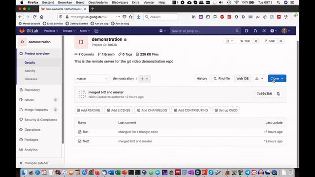Git basics 3: Git on a remote смотреть онлайн