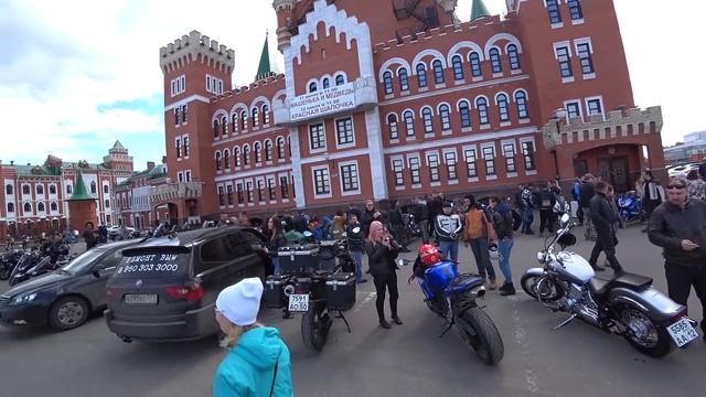 Поездка на открытие мотосезона Йошкар-Ола 2018 смотреть онлайн