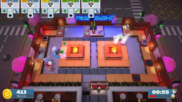 Overcooked 2 Xbox One X Bro-Op Gaming with Special Guest: YAYitsMeliBear - Part 2