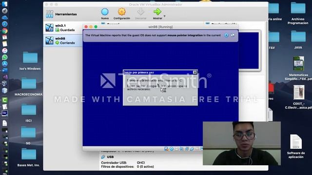 Como instalar windows 98 en virtualbox Tutorial смотреть онлайн