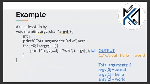 Command Line Arguments in C Language in Gujarati | Kaushal Madhu