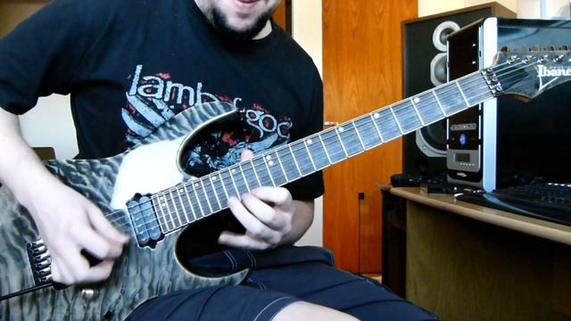 PANTERA - PSYCHO HOLIDAY SOLO (ibanez premium rg 920 qm) смотреть онлайн