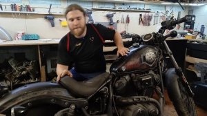 Yamaha BOLT Мотоцикл со Страхового Аукциона