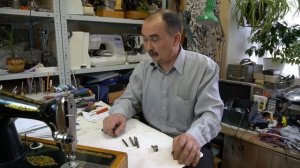Подольская ручная швейная машина - Ремонт шарниров своими силами