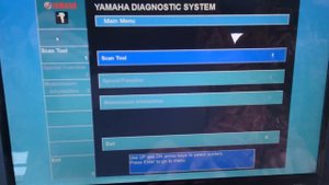 Диагностика лодочного мотора Yamaha ноутбуком часть 2
