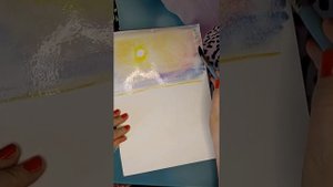 Дерево для начинающих. Подмалевок. Акварель.17 занятие.