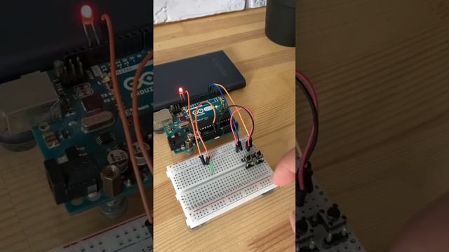 Arduino кнопки с фиксацией